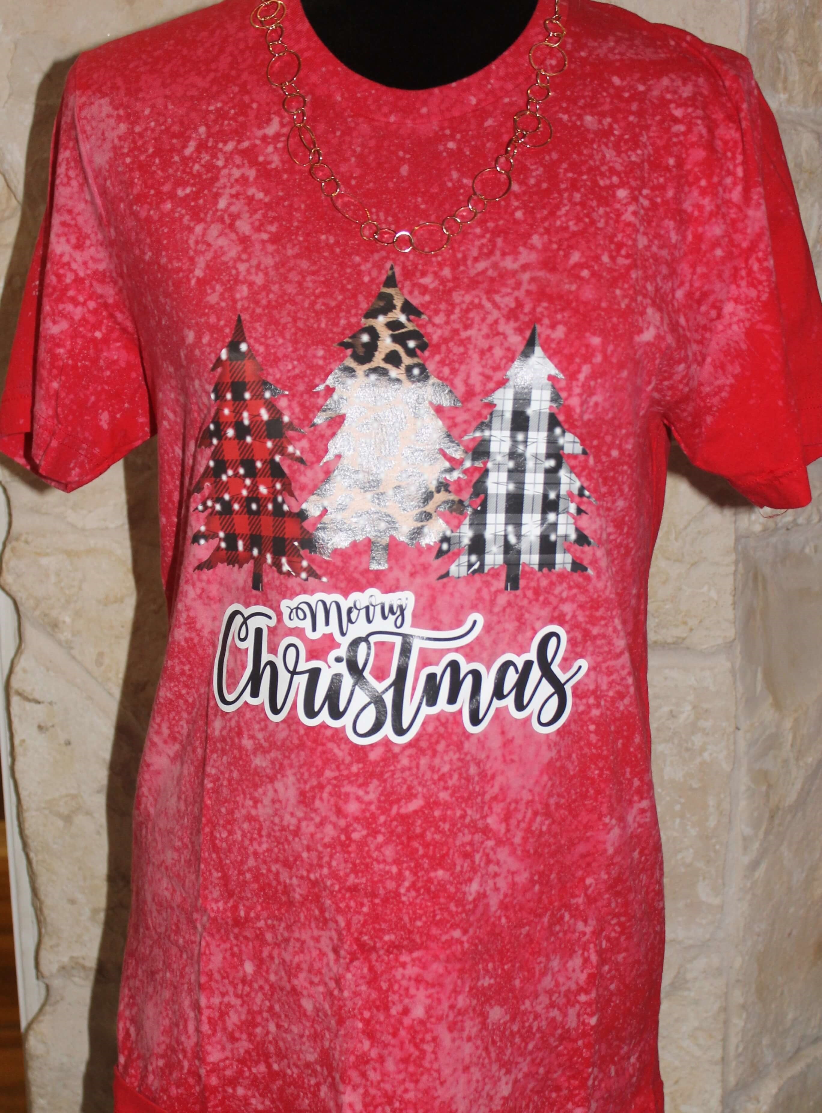 Merry Christmas Distressed T-Shirt