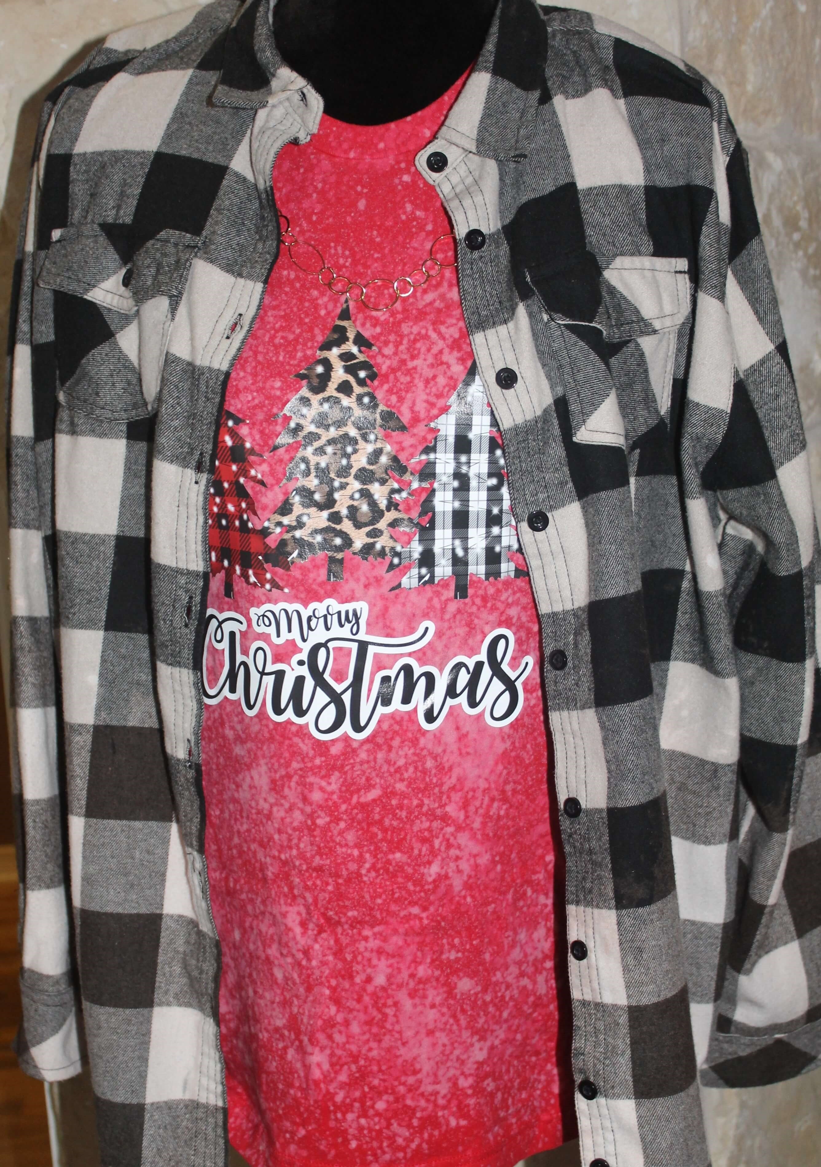 Merry Christmas Distressed T-Shirt