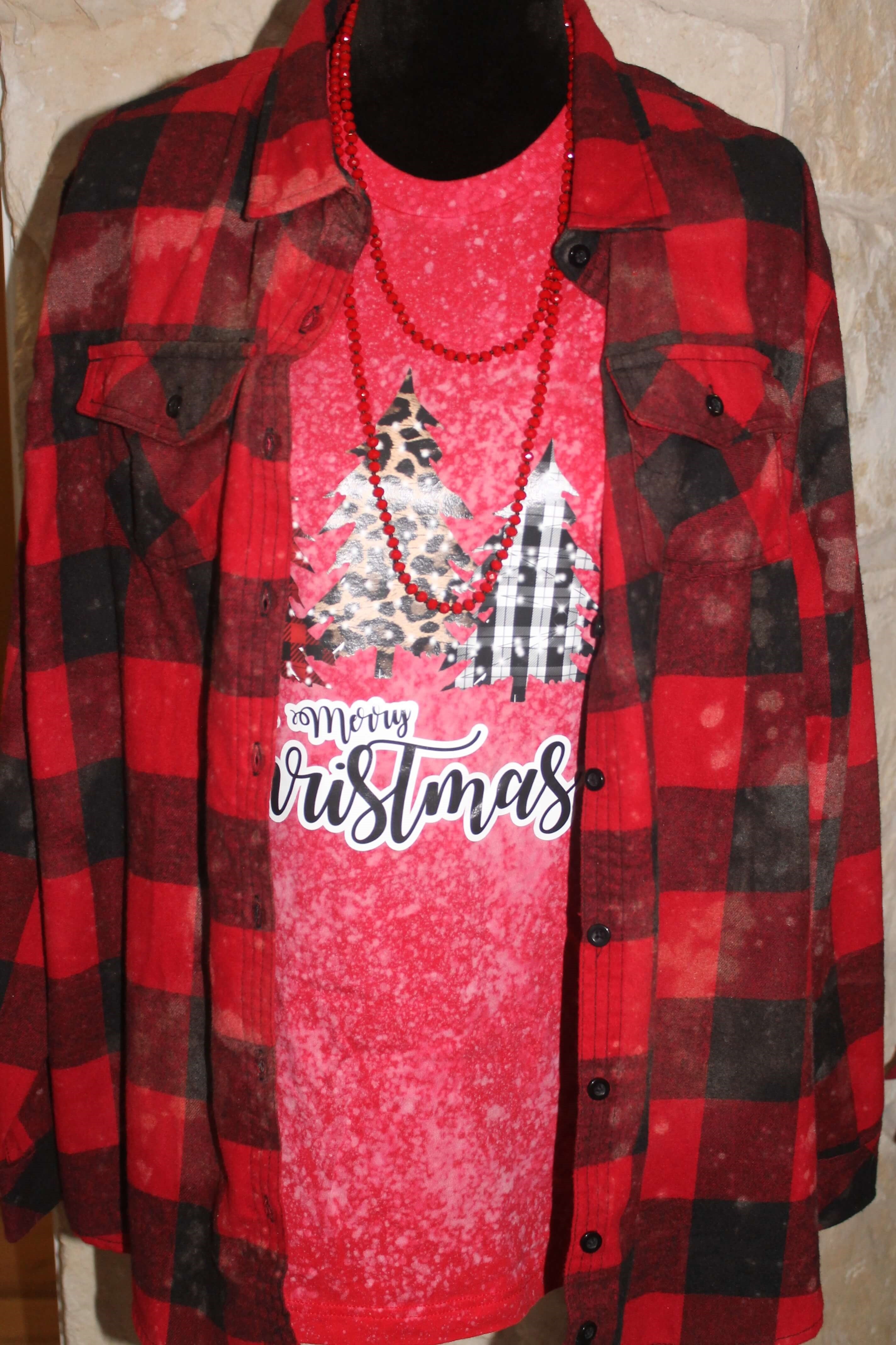 Distress Flannel Shirt