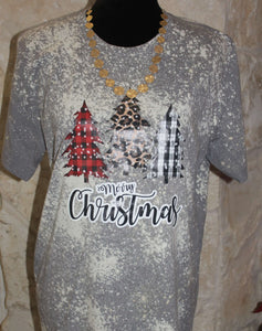 Merry Christmas Distressed T-Shirt